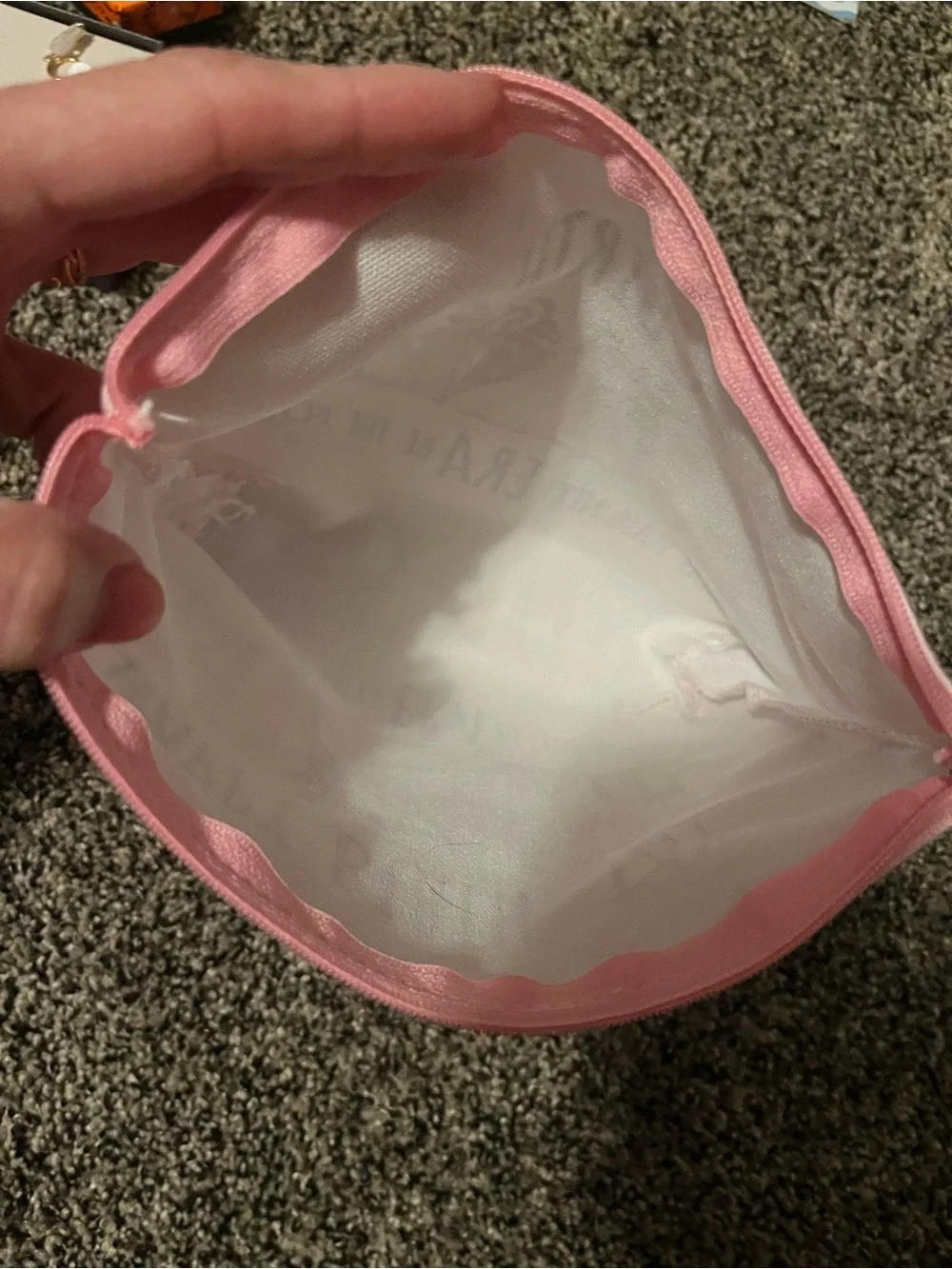 Makeup bag…happy birthday-tay